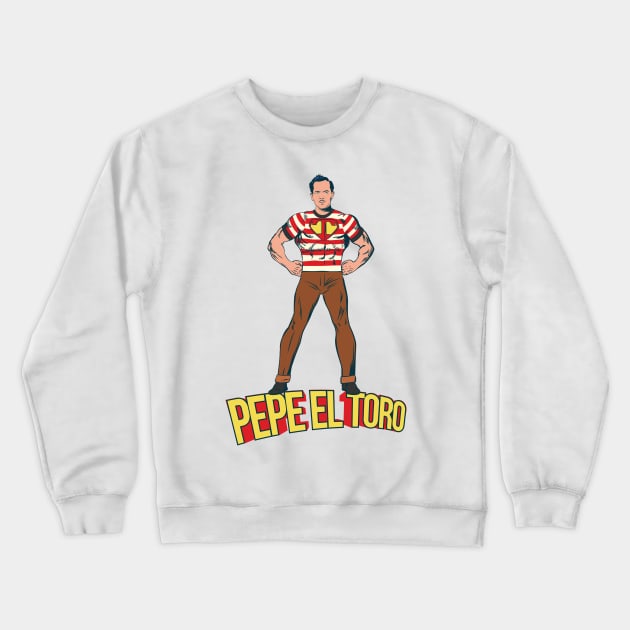 Pepe el Toro Crewneck Sweatshirt by Sauher